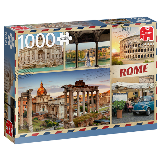 Jumbo Games 18862 - Saludos desde Roma - Rompecabezas de 1000 piezas