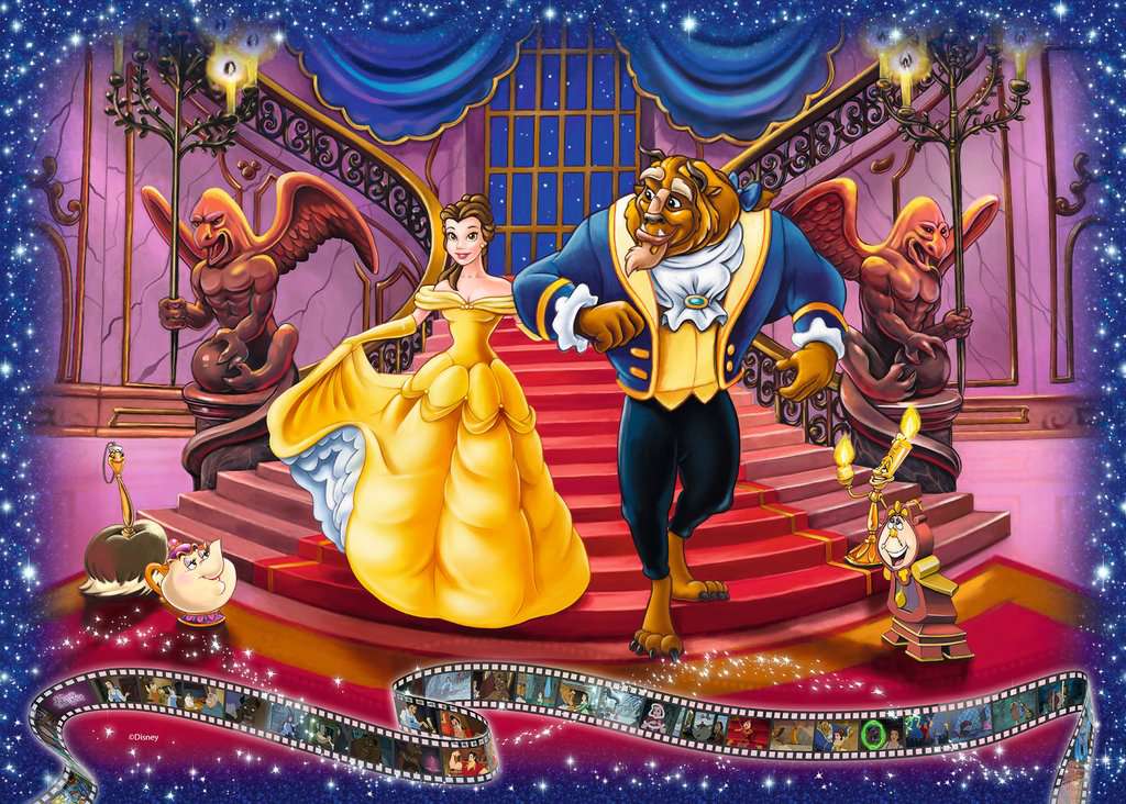 Disney La Bella y la Bestia - Puzzle 1000 piezas