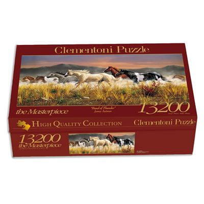 Clementoni 38006 - 13200 piece puzzle - High Quality Collection - Band Of Thunder