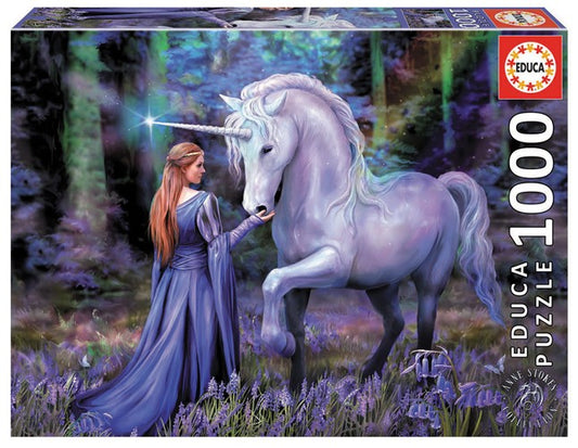 Educa Puzzle 9218494 - Bluebell woods - 1000 piece puzzle