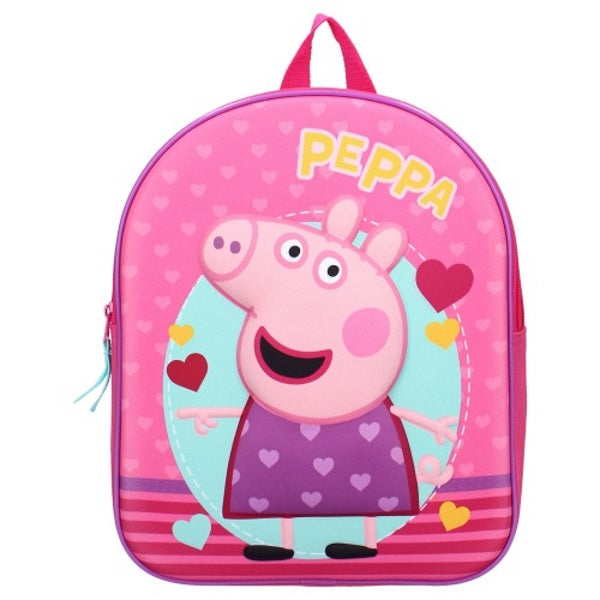 Peppa Pig - Mochila 3D "Fuertes Juntos" 32 cm