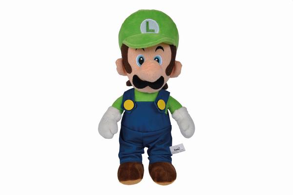 Simba Toys 109231011 - Peluche Super Mario Luigi aprox. 30 centímetros