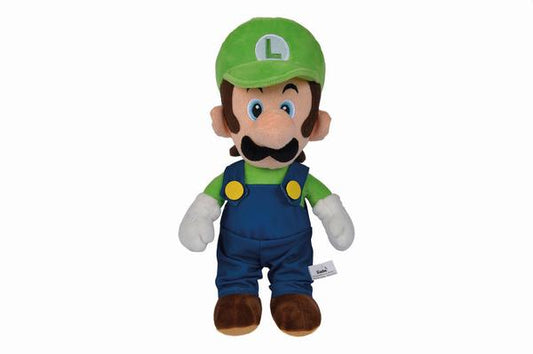 Simba Toys 109231011 - Peluche Super Mario Luigi aprox. 30 centímetros