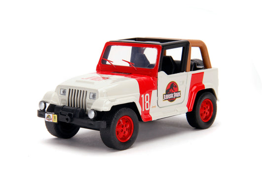 Jada Toys 253252019 - Jurassic World Jeep Wrangler 1:32 - model car