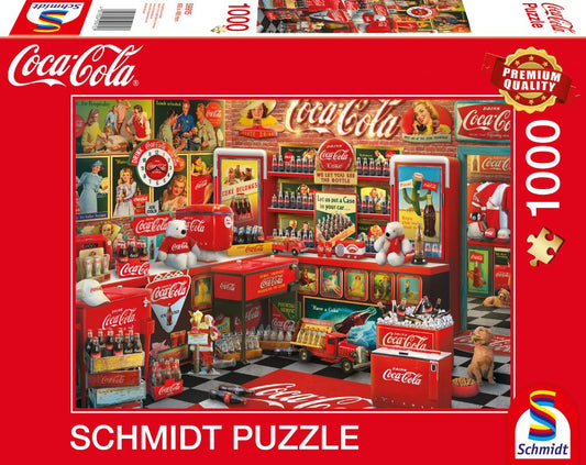 Coca Cola - Tienda Nostalgia - Rompecabezas de 1000 piezas
