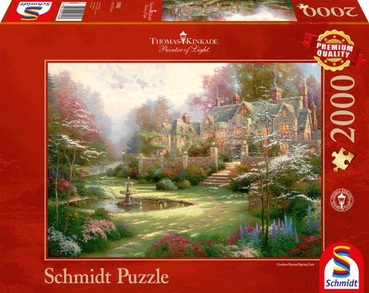 Thomas Kinkade - Finca campestre - Rompecabezas de 2000 piezas