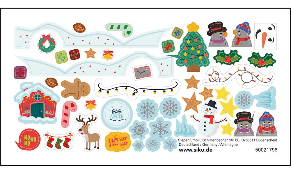SIKU 6505 - VW T5 Snowman Limited Edition 100 Years of Siku, Craft Kit - Model Car