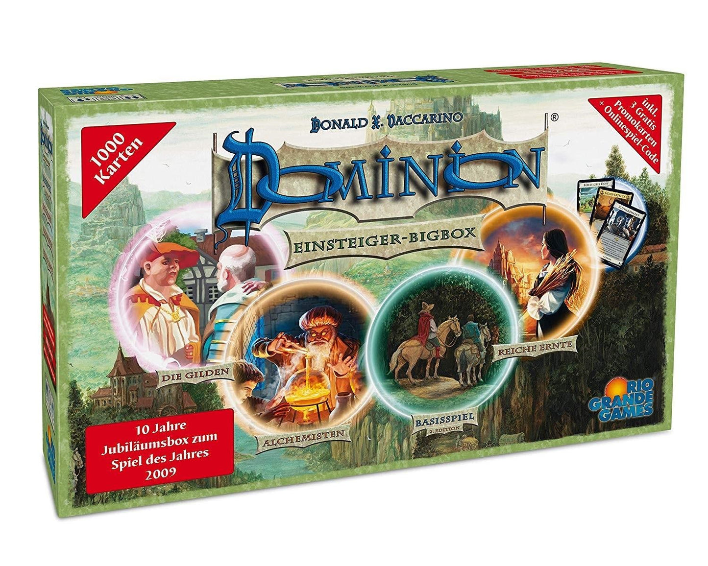 Dominion: Einsteiger-Bigbox (Basisspiel 2. Edition + Gilden + Mixbox)
