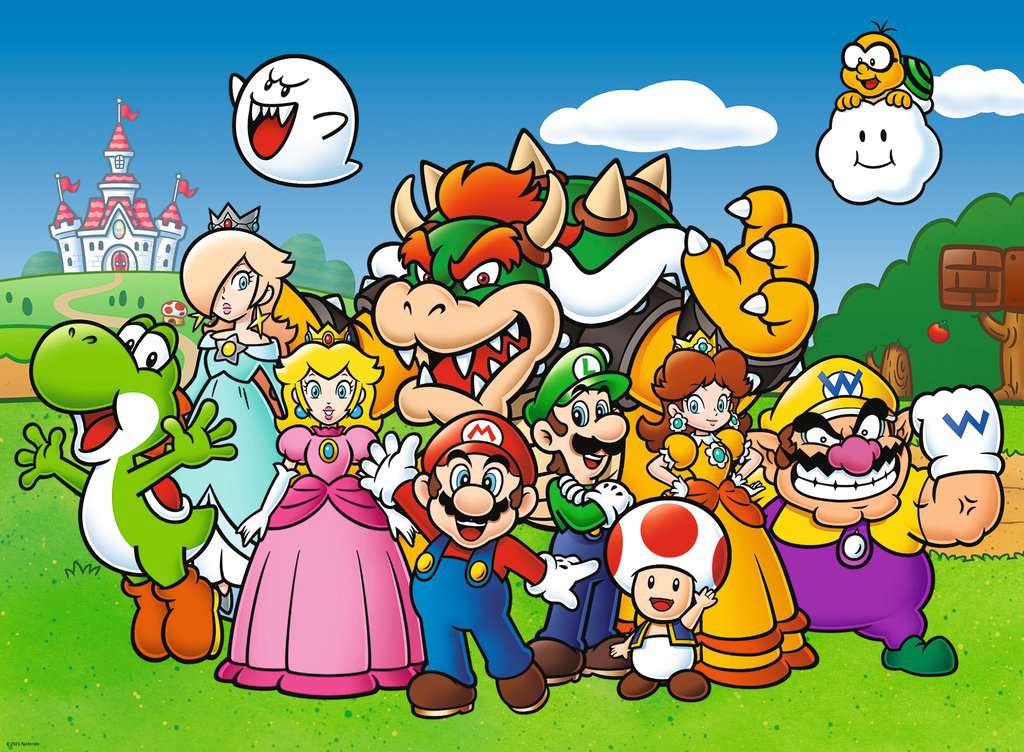 Super Mario Fun - Puzzle 100 XXL Teile