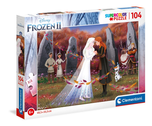 Clementoni 25719 - 104 piece puzzle - Frozen 2
