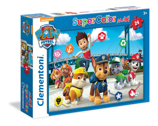 Clementoni 24049 - 24 piece maxi puzzle - Paw Patrol