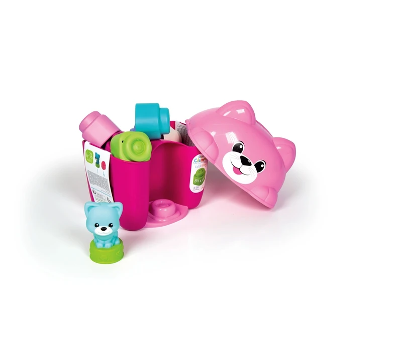 Clementoni 17295 - Cubo para gatitos Clemmy