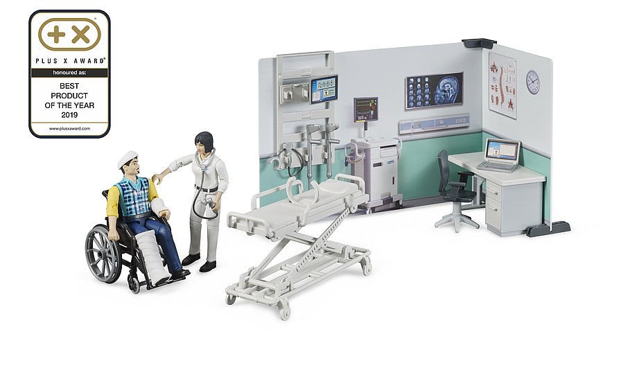 Bruder 62711 - bworld Krankenstation, 1:16