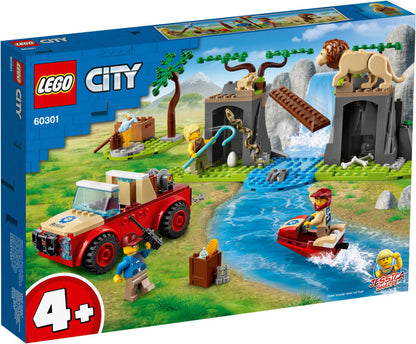 LEGO® City 60301 - Tierrettungs-Geländewagen (157 Teile)