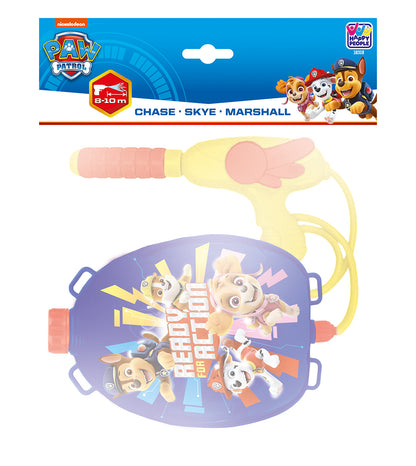 Happy People 16319 - Paw Patrol Wasserpistole, Tank als Rucksack