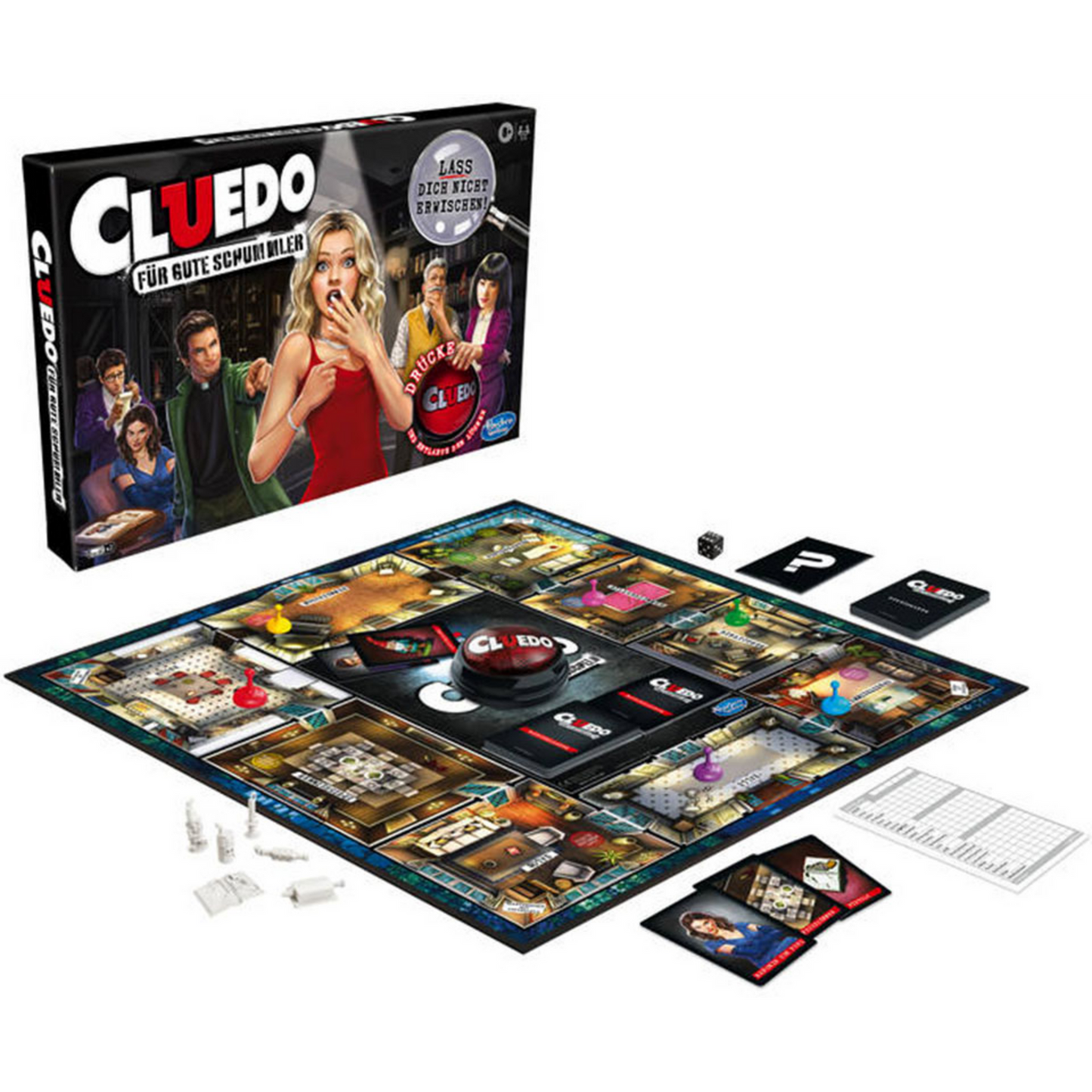 Hasbro E9779398 - Cluedo: Trampas y delatación