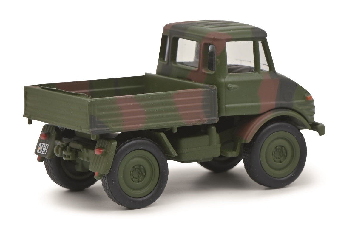 Schuco 452658900 - Unimog U406 Bundeswehr, 1:87   - Modellauto