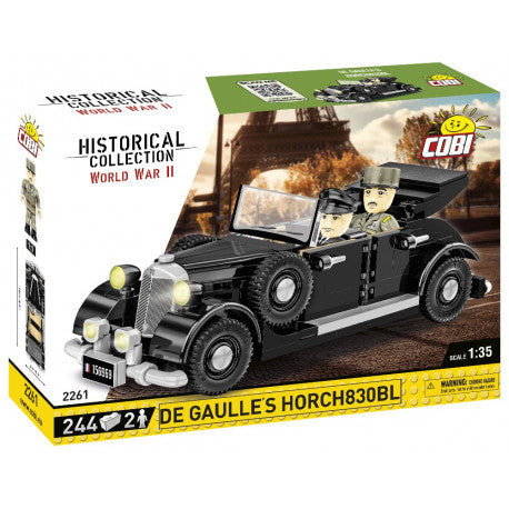 Cobi 2261 - Construction Toy - WWII: CDG'S 1936 HORCH 830