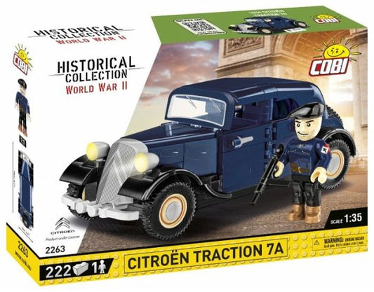 Cobi 2263 - Construction Toy - WWII: 1934 Citroen Traction 7A