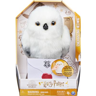 Spin Master 39760 Harry Potter - Interactive Plush Owl Hedwig