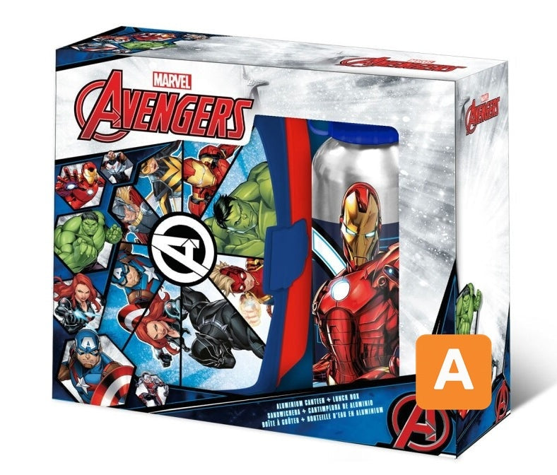Marvel: Avengers - Lunch Set: Lunch Box &amp; Water Bottle
