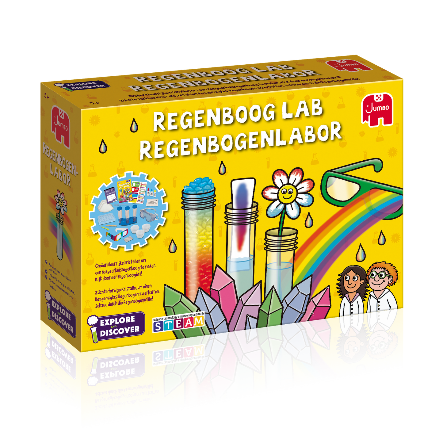 Jumbo Games 70033 - Rainbow Lab