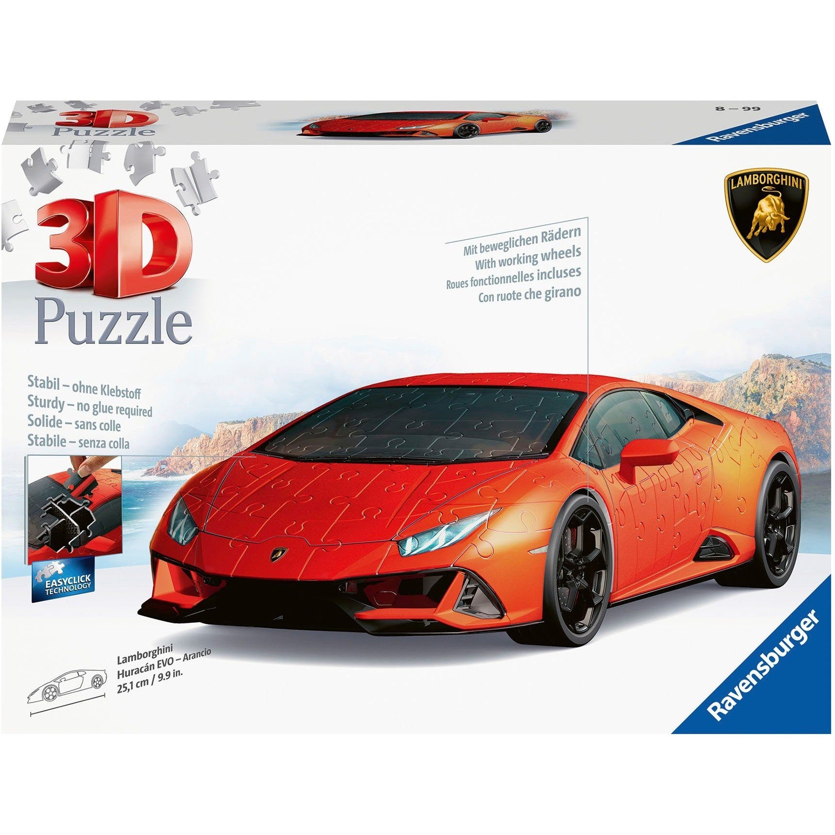 3D-Puzzle "Lamborghini Huracán EVO Arancio" - RAVENSBURGER Ravensburger Verlag GmbH