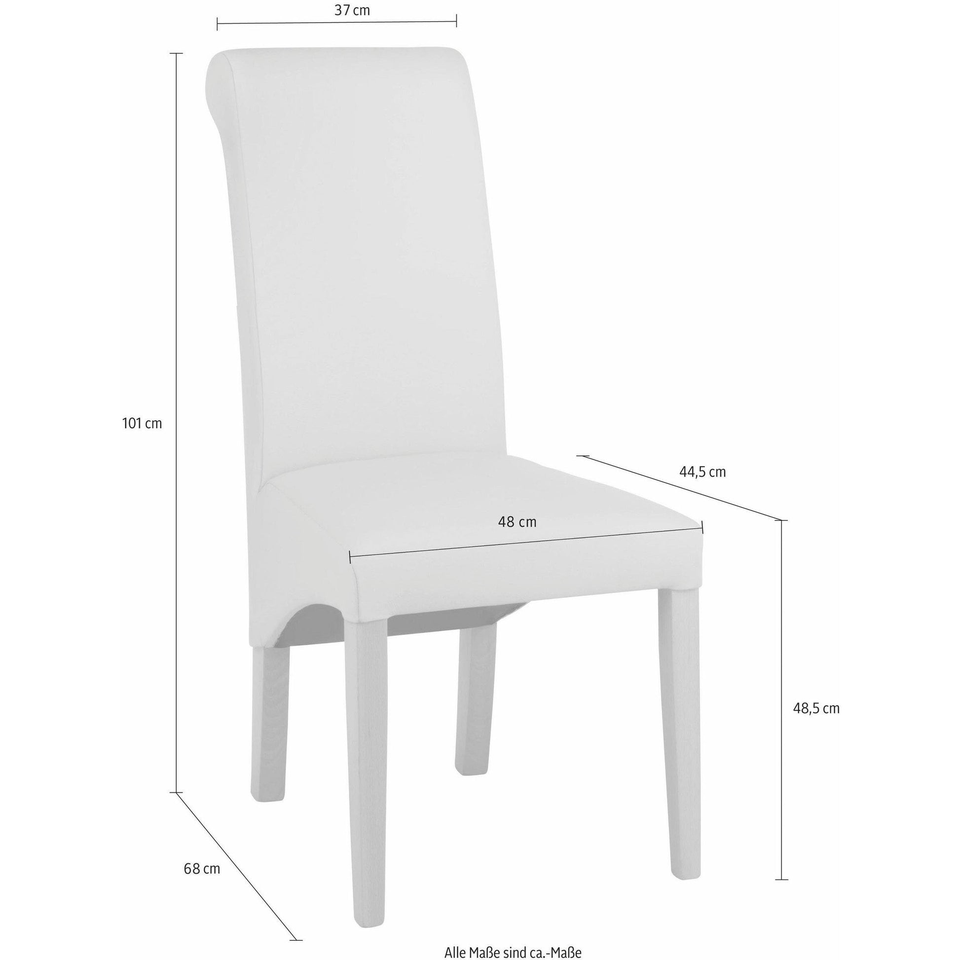 4-Fußstuhl "RITO", Set, 2 St , Gestell Buche - HOME AFFAIRE HOME AFFAIRE