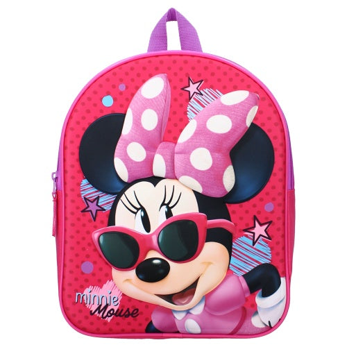 Mochila 3D de Minnie Mouse de Disney "Amigos en la ciudad" 32 cm