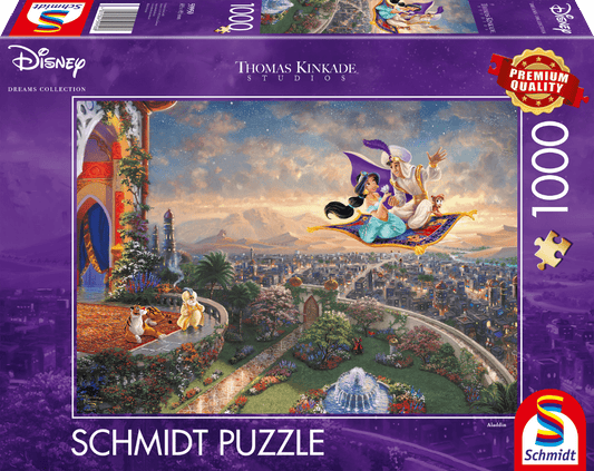 Disney, Aladdin  - 1000 Teile Puzzle (Thomas Kinkade)