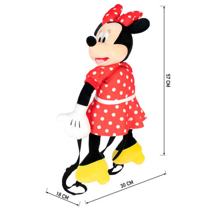 Mochila de peluche de Minnie Mouse de Disney (57 cm)