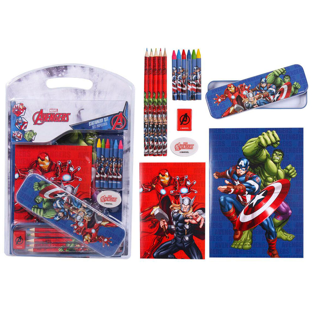 Marvel Avengers - Set de papelería