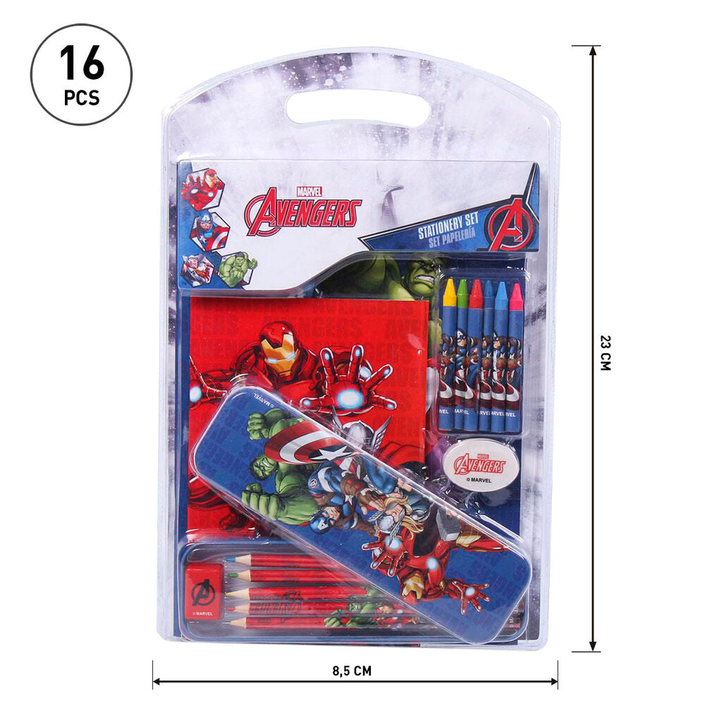Marvel Avengers - Set de papelería
