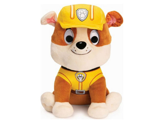 Spin Master 48321 - Figura de peluche de la Patrulla Canina Rubble, 23cm
