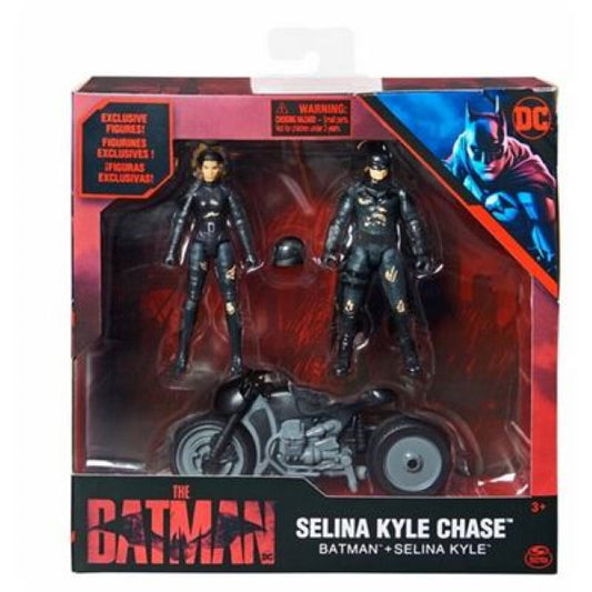 Spin Master - DC - Película de Batman - Figuras de acción de Selina Kyle Chase
