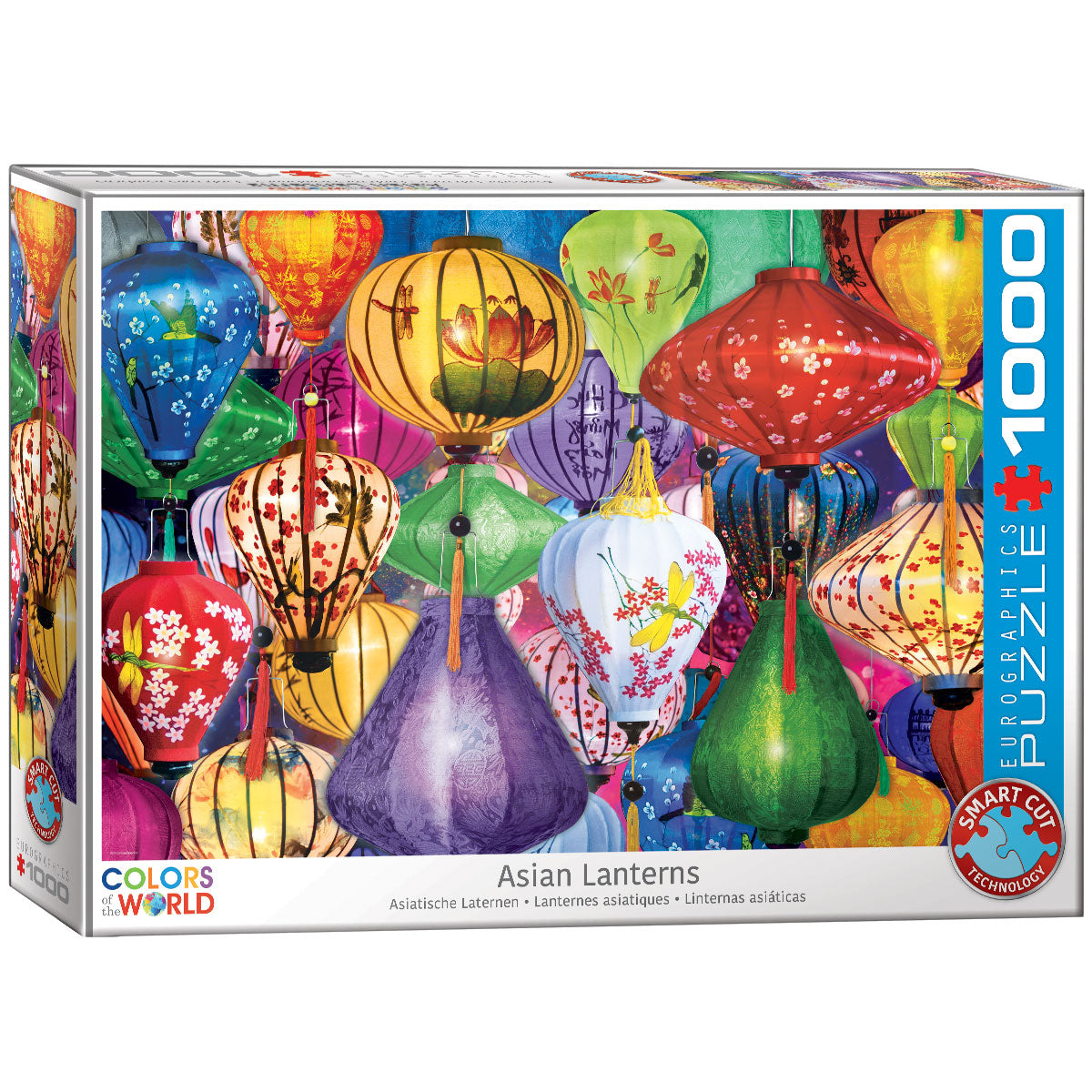 Asian Lanterns 1000 Piece Puzzle