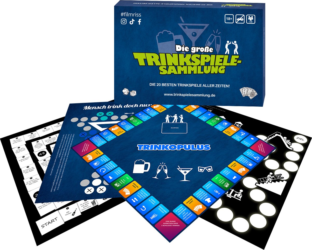 The large drinking game collection - contains 20 drinking games
