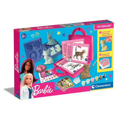 Clementoni 19301 - Barbie - Set Veterinario