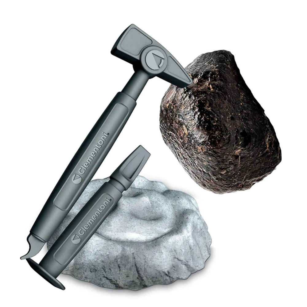 Clementoni 59309 - Excavation Set Original Meteorite Stone - Galileo Discovery