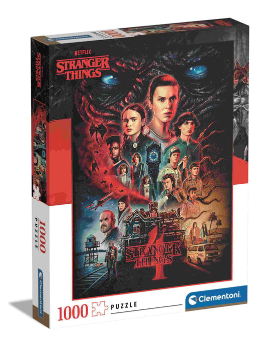 Clementoni 39686 - Rompecabezas de 1000 piezas - Netflix - Stranger Things