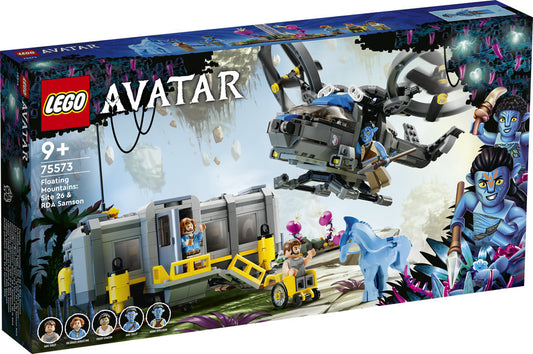 LEGO® 75573 - Montañas Flotantes Avatar™: Sitio 26 y RDA Samson (887 piezas)