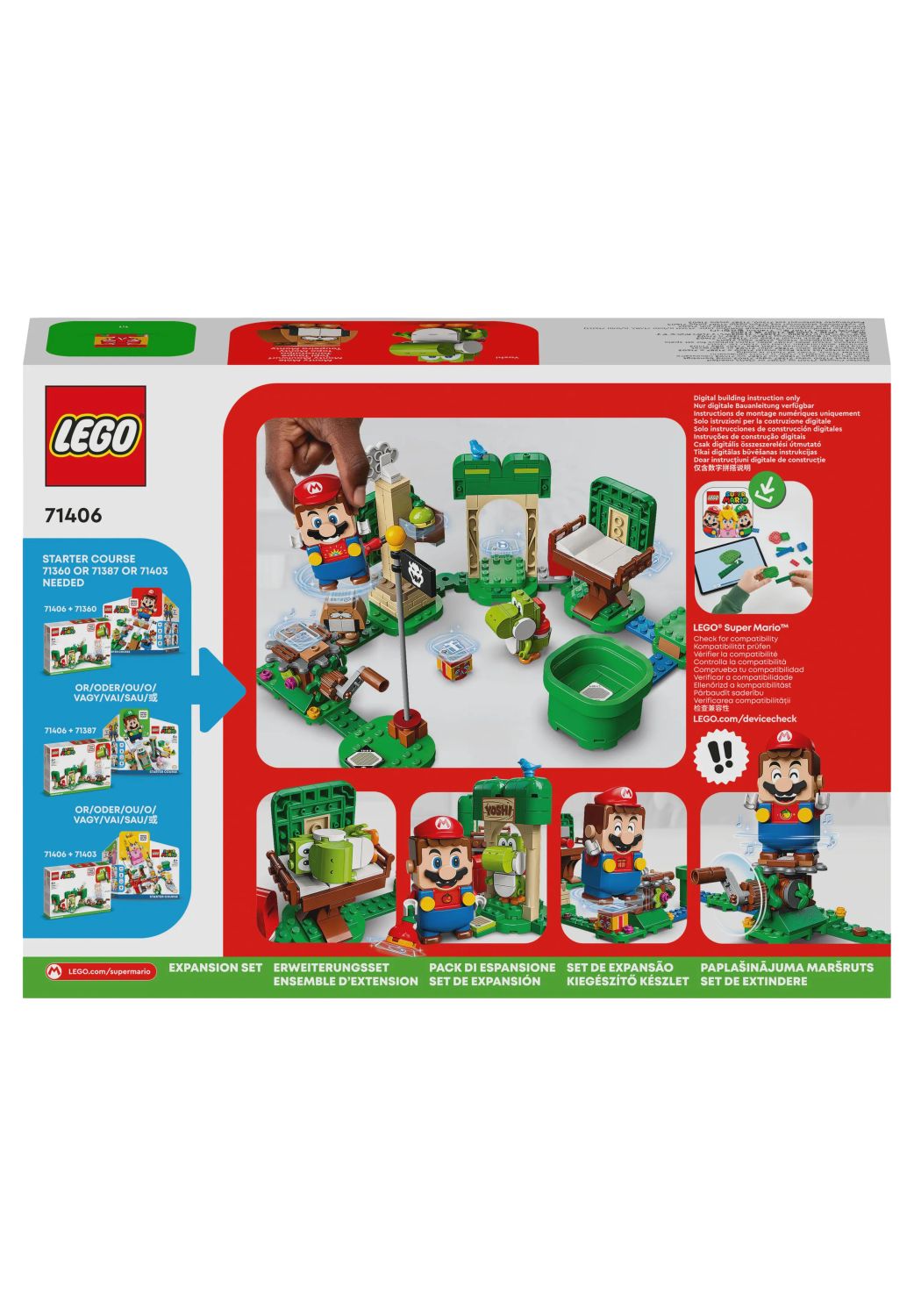 LEGO® 71406 - Super Mario Yoshi's Gift House Expansion