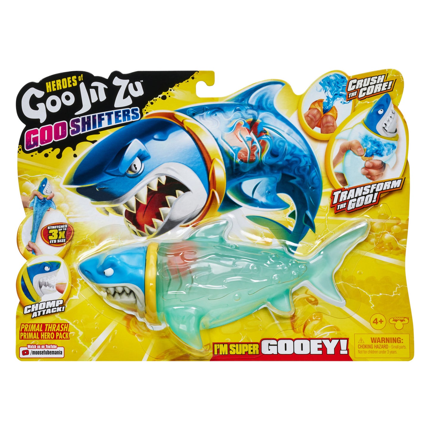 Heroes Of Goo Jit Zu - Goo Shifters Thrash - Shark