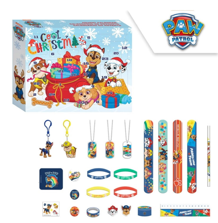 Patrulla Canina - Calendario de Adviento 24 piezas