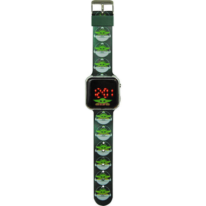 Reloj digital LED de Star Wars The Mandalorian