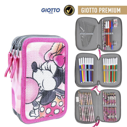 Disney Minnie Mouse - Schüleretui 3-fach