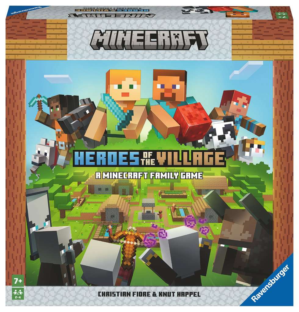 Minecraft Heroes of the Village - Board Game