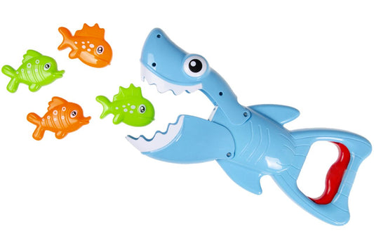 Juego de pesca con pinza para tiburones