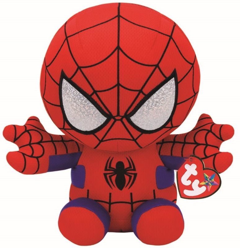 Ty 96299 - Figura de peluche de Spiderman de Marvel - 24 cm