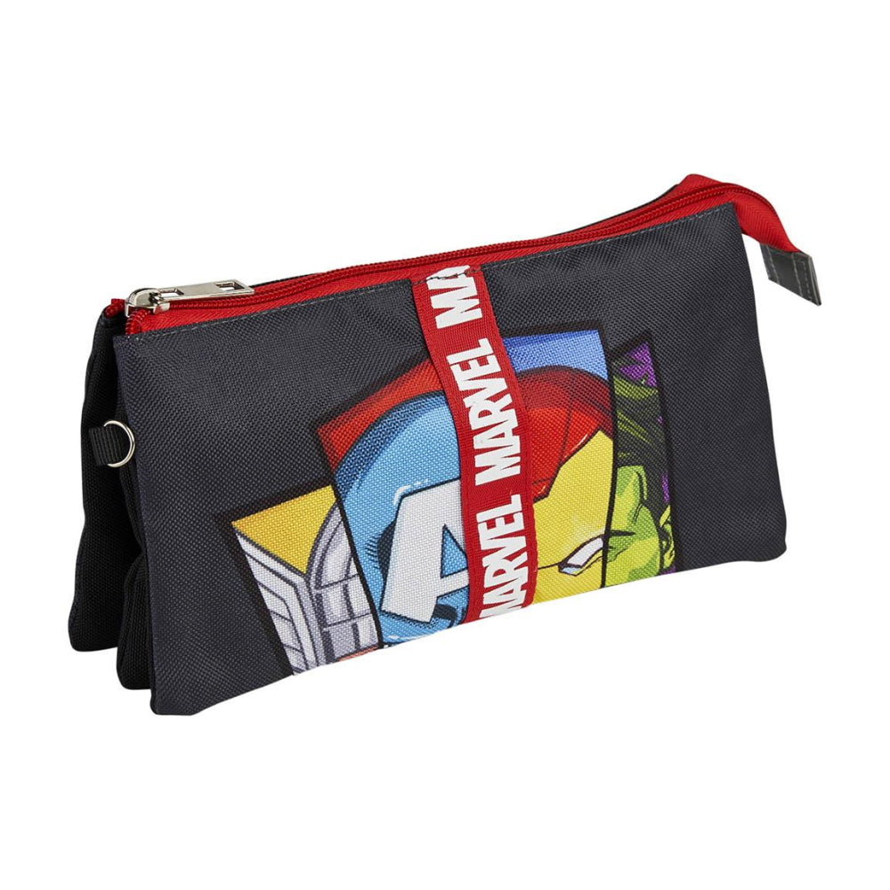 Marvel Avengers - Schlampermäppchen mit 3 Fächern